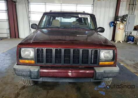 2000 Jeep Cherokee Sport from USA, damaged, VIN 1J4FF48S1YL136714